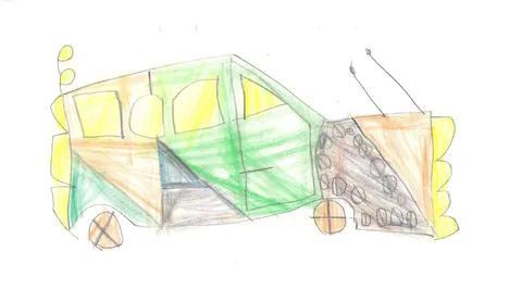 Barnteckning (drawing)