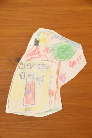 A House with an Apple Tree (drawing)