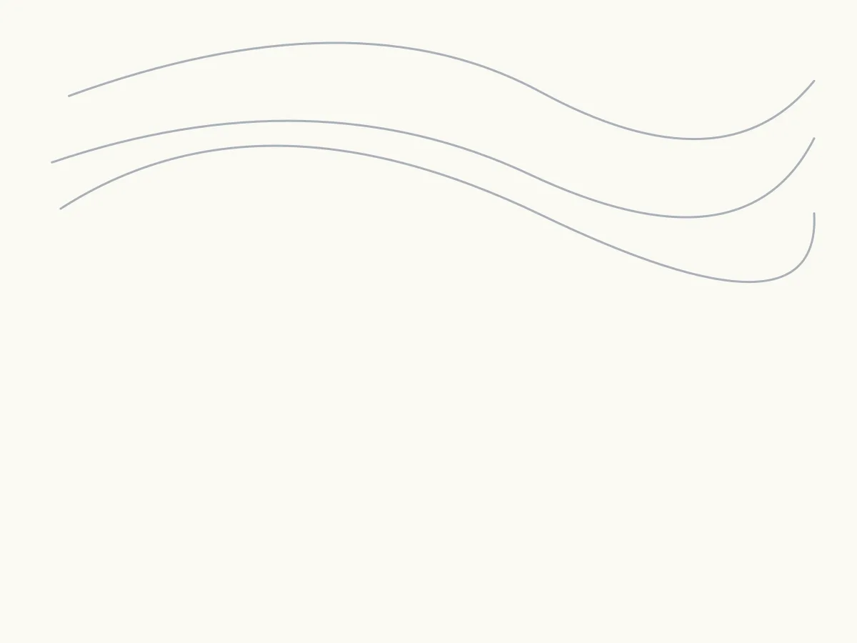 Stimming Doodle (study 2): I started with one sweeping arc drawn over and over in pencil, following the movement in my hand before I planned any picture.
